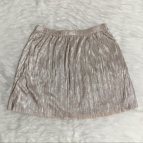 BCBGeneration Dresses & Skirts - BCBGENERATION Gold Mini Skirt